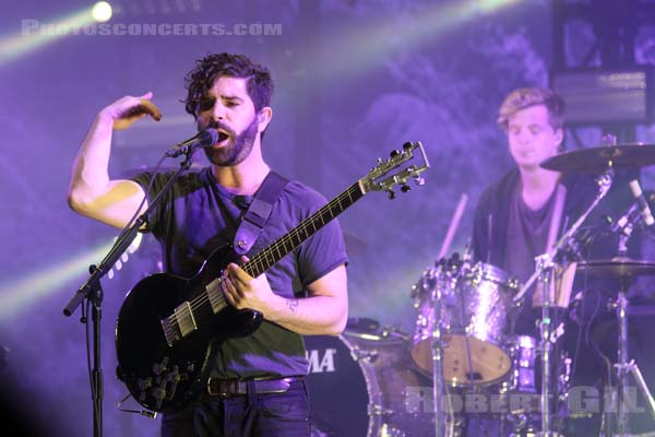 FOALS - 2016-06-03 - NIMES - Paloma - Yannis Philippakis - Jack Bevan